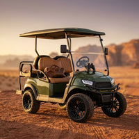 2/4/6/8 Seats Hunting Golf Cart Street Legal Electric off Road Golf Carts Car Buggy Golf Scooter Gocart — Studio Shot