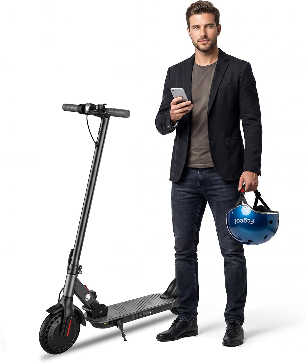 Electric Scooter, 1200W/1000W/500W Powerful Motor, 28/25/21/18 MPH, 28/25/23/21 Miles, 10" /8.5" Tires, Foldable, App Control Escooter, Commuting Electric Scooter for Adults