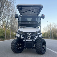 Electric Golf Cart Built for Off-Road Adventures, Street Legal, Adjustable Seating, Four-Wheel Disc Brakes