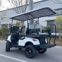 Electric Golf Cart Built for Off-Road Adventures, Street Legal, Adjustable Seating, Four-Wheel Disc Brakes