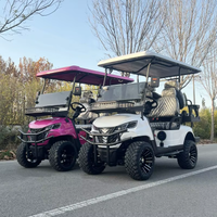 Electric Golf Cart Built for Off-Road Adventures, Street Legal, Adjustable Seating, Four-Wheel Disc Brakes