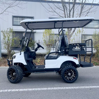 Electric Golf Cart Built for Off-Road Adventures, Street Legal, Adjustable Seating, Four-Wheel Disc Brakes