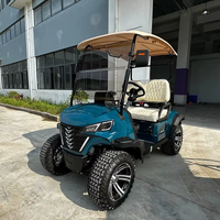 Electric Golf Cart Built for Off-Road Adventures, Street Legal, Adjustable Seating, Four-Wheel Disc Brakes