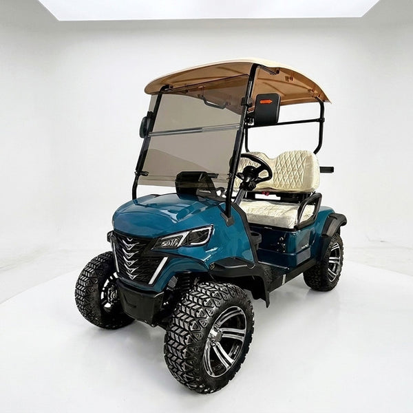 2/4/6/8 Seats Hunting Golf Cart Street Legal Electric off Road Golf Carts Car Buggy Golf Scooter Gocart — Studio Shot