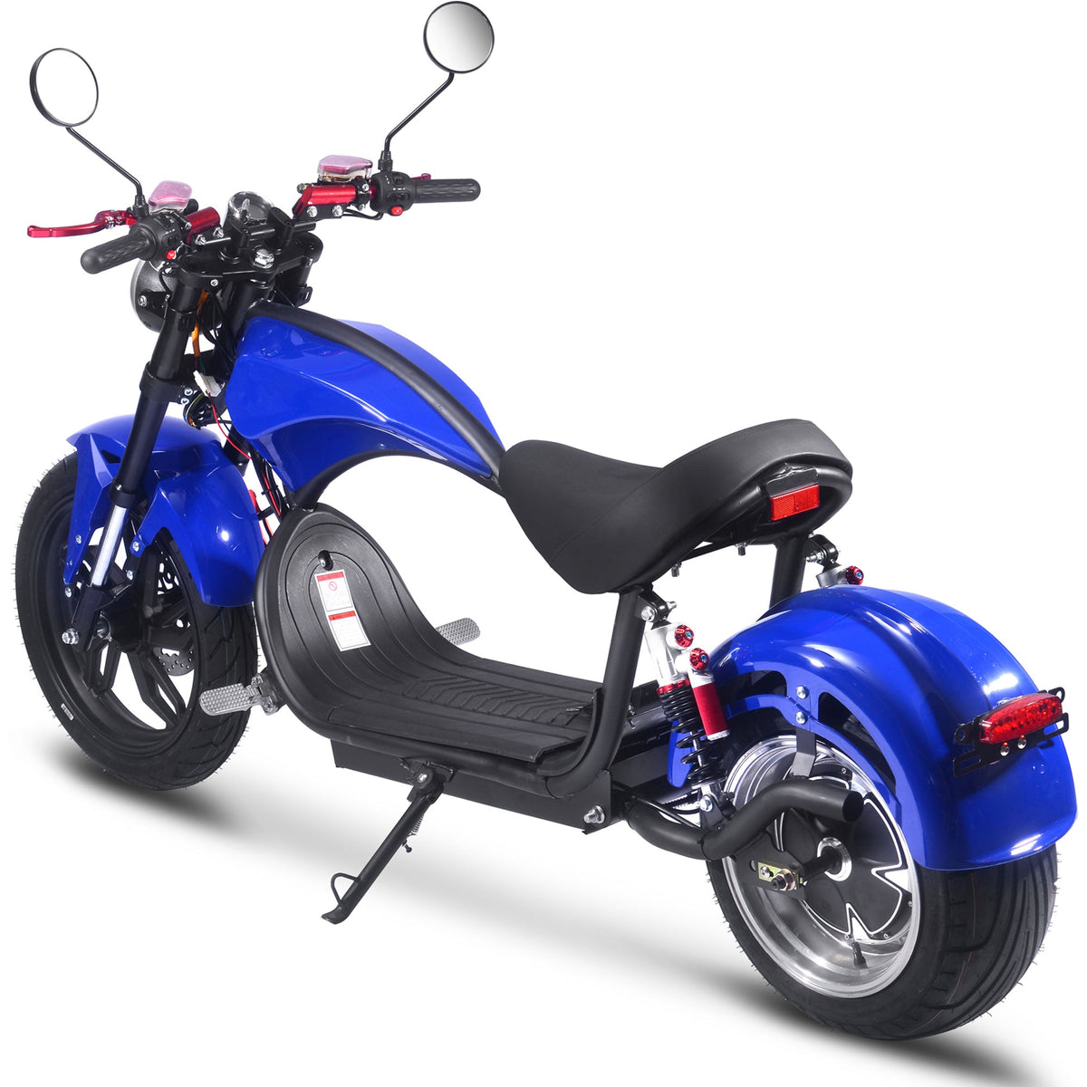 60V 2.5 kW Lithium Chopper Cruiser Bike