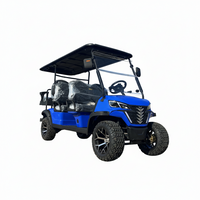 Electric Golf Cart Built for Off-Road Adventures, Street Legal, Adjustable Seating, Four-Wheel Disc Brakes