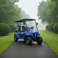 Electric Golf Cart Engineered for All-Terrain Use, 48V 5KW Motor, 4-6 Seater Capacity, Disc Brakes