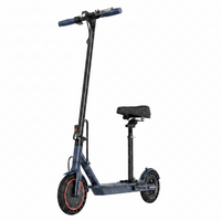 Electric Scooter Designed for Urban Mobility, 350W Motor, Detachable Seat, 21 Mile Range, 19 MPH Top Speed